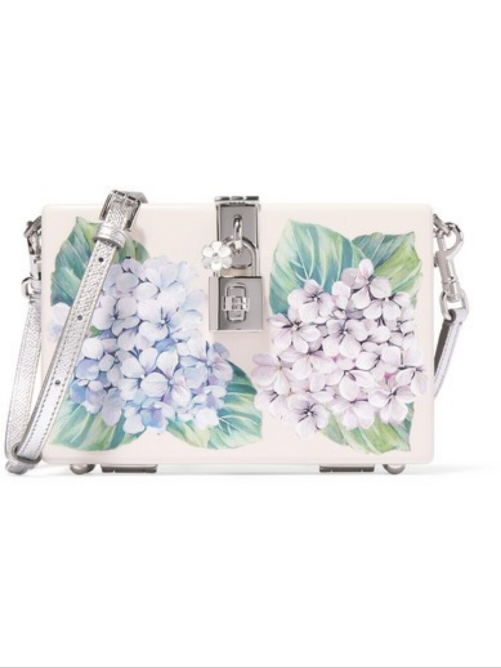 Dolce & Gabbana Floral Hydrangea Box  Bag